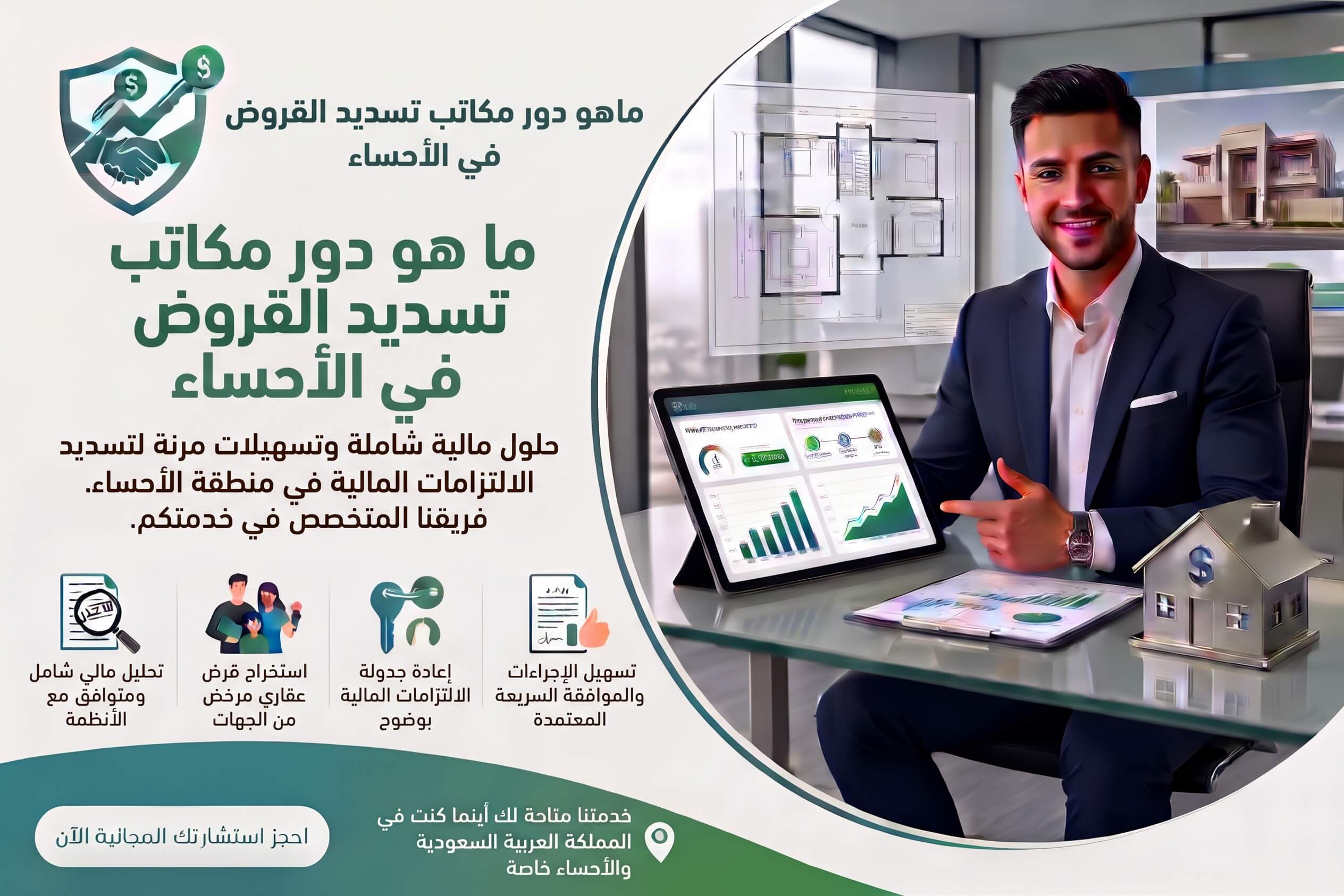 ما دور مكاتب تسديد القروض في الاحساء
